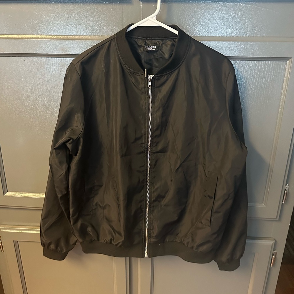 Black Bomber Jacket LG